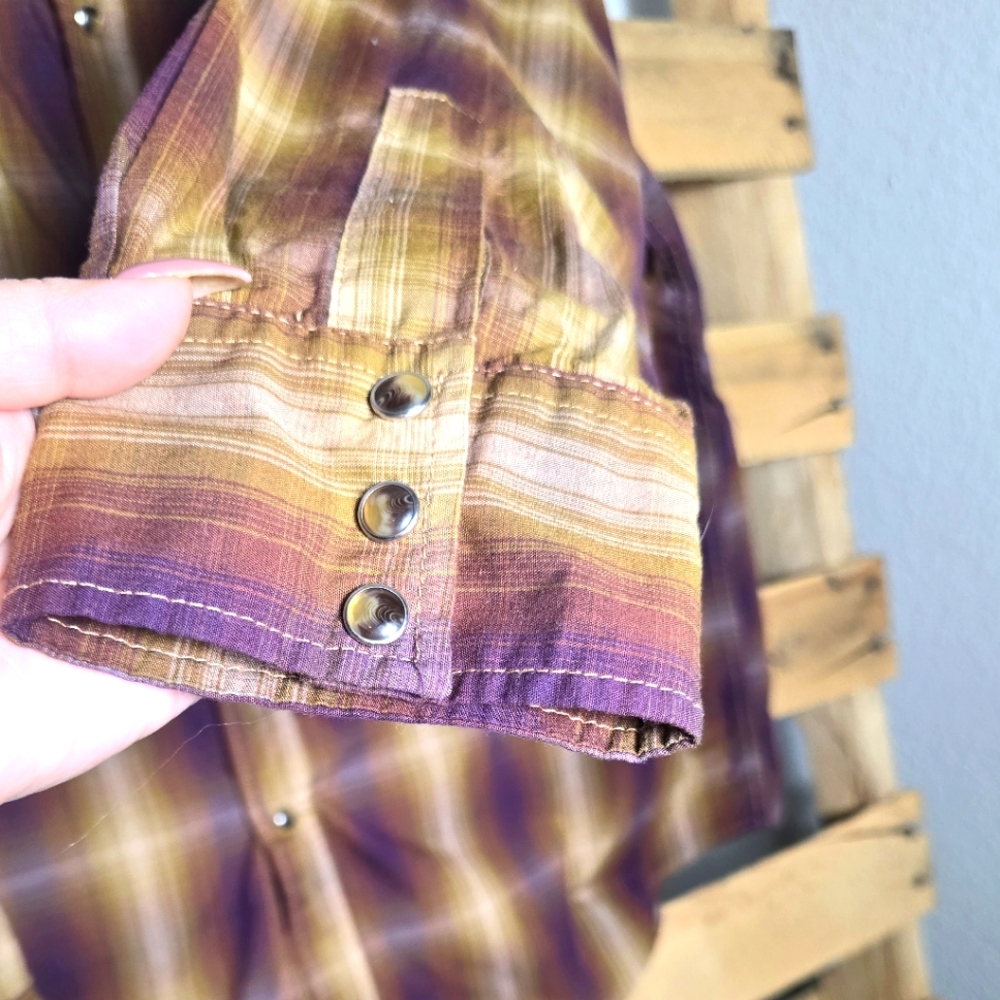 Pendleton Western Button-Down Long Sleeve Shirt S… - image 3